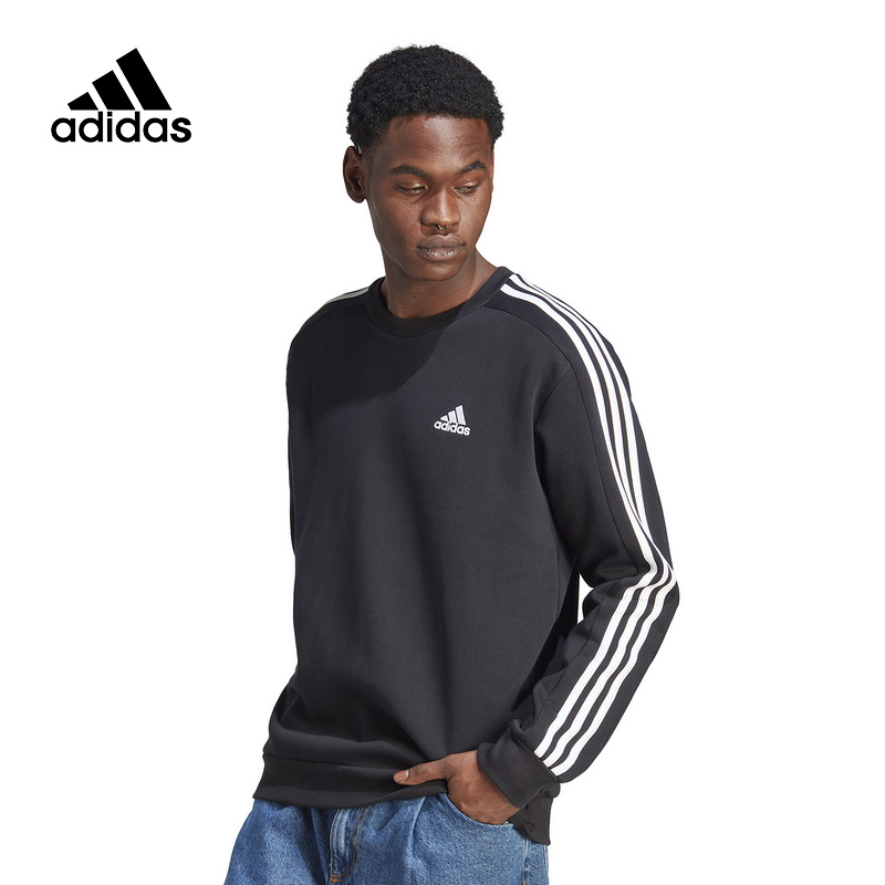 adidas阿迪达斯轻运动男装冬季新款运动圆领套头卫衣IB4027 运动服/休闲服装 运动卫衣/套头衫 原图主图