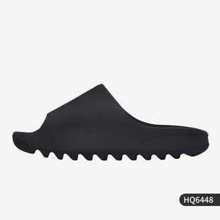 Slide 男女运动鞋 椰子拖鞋 HQ6448 Yeezy 黑玛瑙 Adidas阿迪达斯