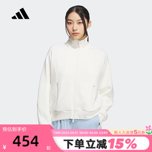 JKT 立领运动健身夹克外套KF2541 LOOSE adidas阿迪达斯女子W