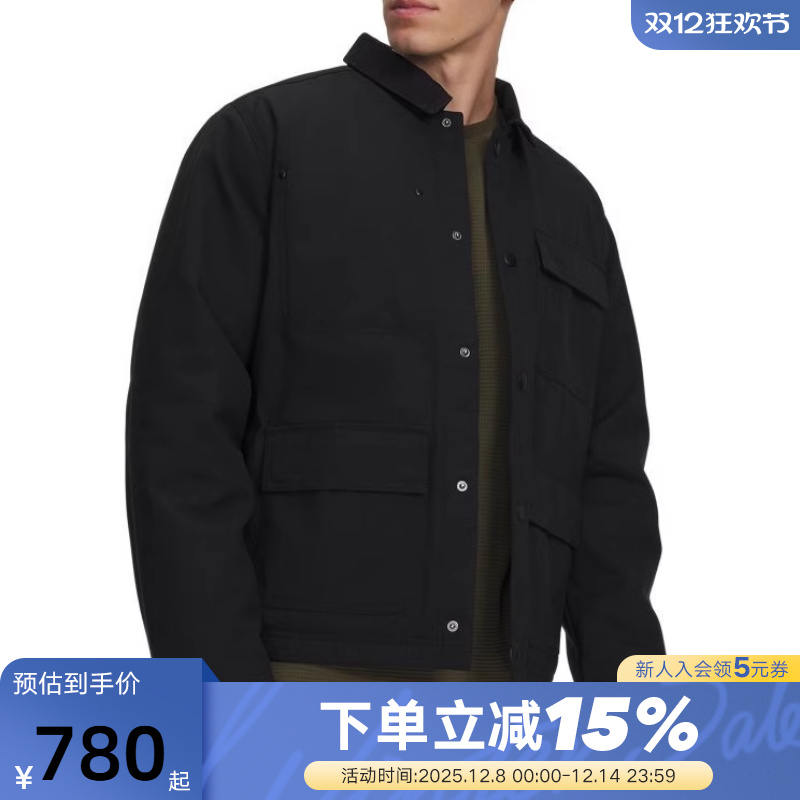 UA安德玛Expanse Utility男子运动休闲梭织夹棉外套 6000882-001