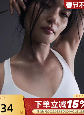 耐克INDY女子可调节高强度支撑衬垫运动服BRA速干内衣FD1069-100