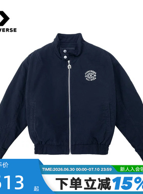 Converse匡威26春新品女子休闲运动外套立领保暖棉服 WCJ429-GHM
