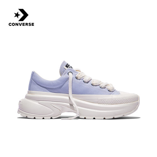 Converse匡威2026夏男女情侣款厚底增高帆布鞋休闲运动鞋 A24219C