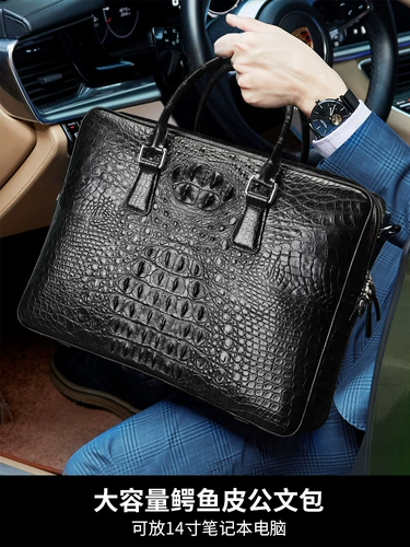 Вместительная и большая сумка на одно плечо, ноутбук, из натуральной кожи, бизнес-версия, 14 дюймов