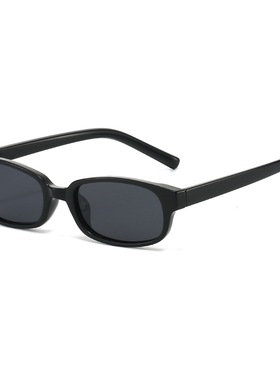 ins网红同款窄边街拍墨镜酷炫御姐风uv400防晒太阳眼镜偏光有质感