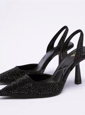 Women plus size 43 42 41 thick high heels shoes ladies pump