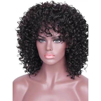 Synthetic Wig Afro hair wigs非洲蓬蓬头爆炸头假发女非洲小卷发