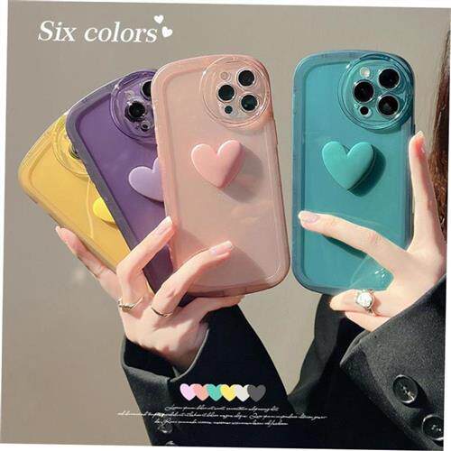 Full Love Heart Case Cover for Iphone 13 12 11 pro max XR 15