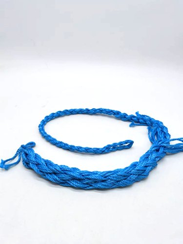 蓝色绿色迪尼麻超软鞭头三股迪尼麻绳鞭头花鞭套路鞭甩鞭响鞭鞭头