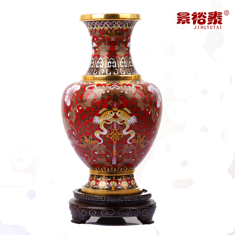 手工艺品景泰蓝铜祝寿中式客厅