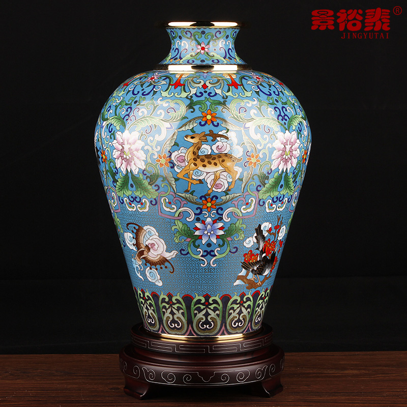 景裕泰铜中式客厅手工艺品