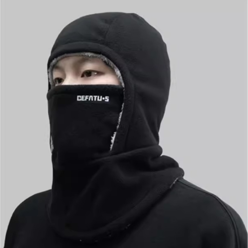 帽子男士冬季防寒面罩围脖护耳套头帽骑行摩托车头套防风保暖神器
