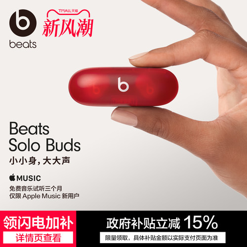 Beats真无线入耳式蓝牙耳机