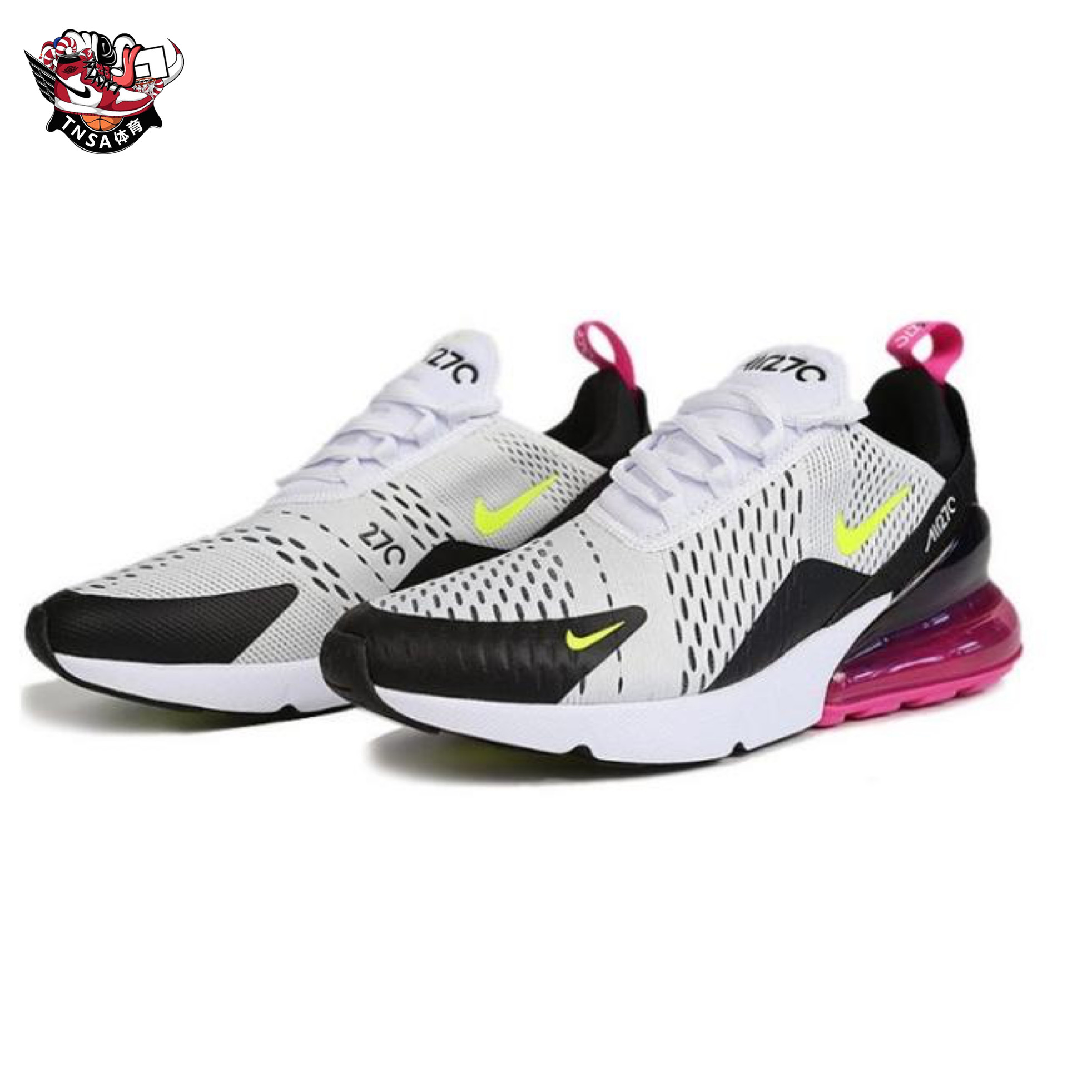 【酷动城】Nike Air max 270 男女气垫跑步鞋 AH8050-100 943345