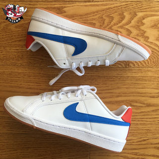 【酷动城】Nike Court 白蓝红小白鞋低帮休闲板鞋 833535-109