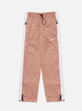 NIKE X CLOT ROSE GOLD SILK 男联名丝绸休闲运动长裤 CT4088-605
