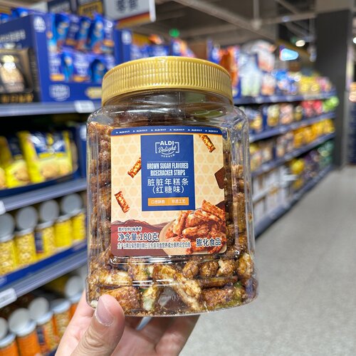 奥乐齐 ALDI Delight 脏脏年糕条（红糖味） 180g 零食代购