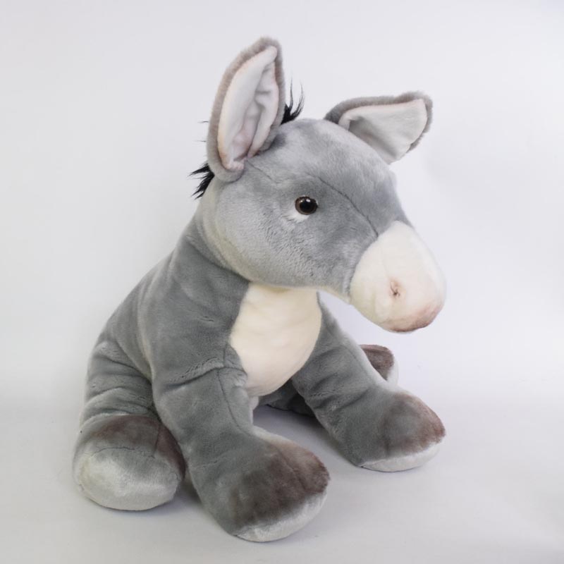 包邮美国RUSS仿真小毛驴毛绒公仔 精品仿真坐姿大号毛驴毛绒玩具,玩具/童车/益智/积木/模型,毛绒/玩偶/公仔/布艺类玩具,淘宝优惠券,粉丝福利购,淘宝优惠卷