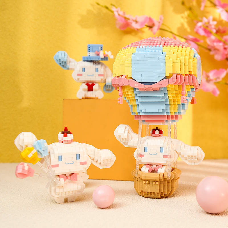 微型积木玩具送女生礼物桌面摆件