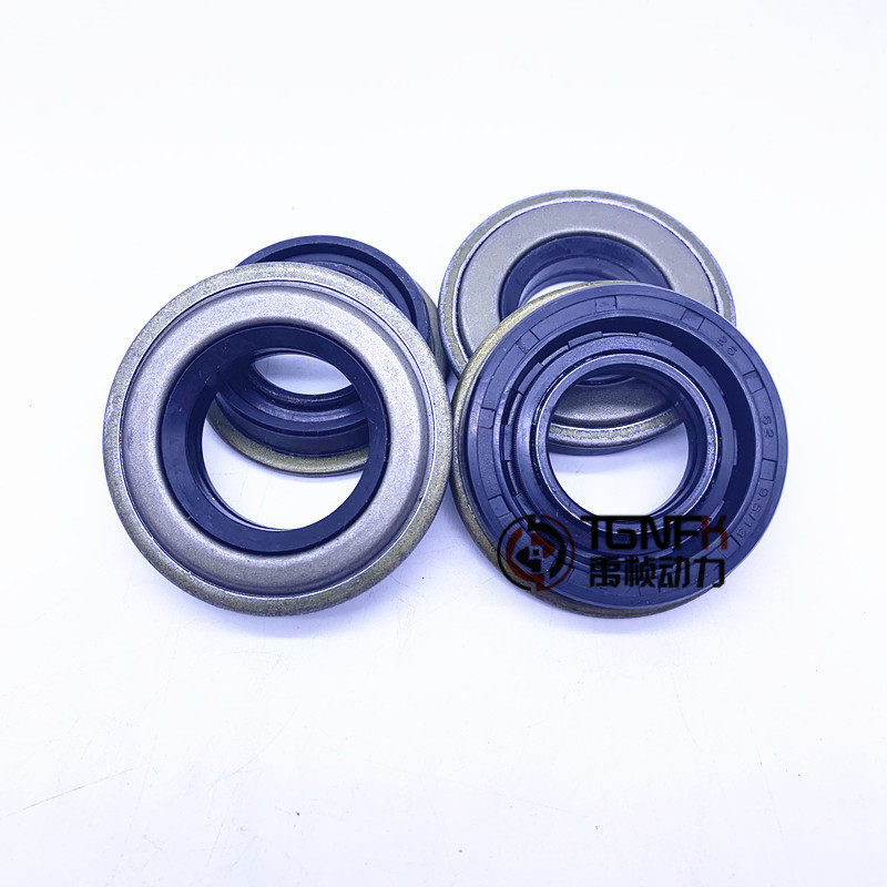 500/90/80微耕机铁壳油封链条机六方输出轴油封汽油微耕机油封