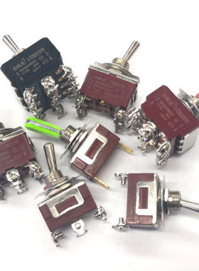 E-TEN1021 1322 1321高端12MM摇臂钮子开关2/3/4/6/9/12脚二三档