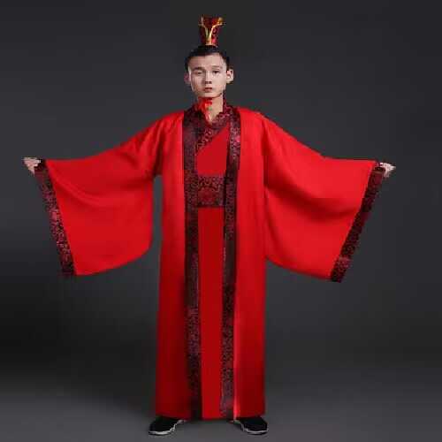 古装汉服男女国学成人礼表演礼仪之邦祭祀服古代舞台演出拜师礼服