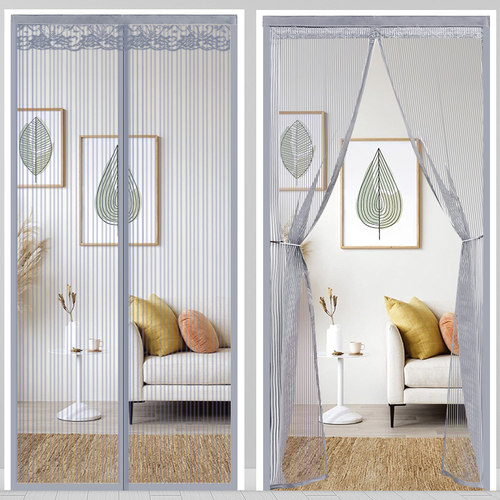 新款静音防蚊门帘4cm加宽魔术贴