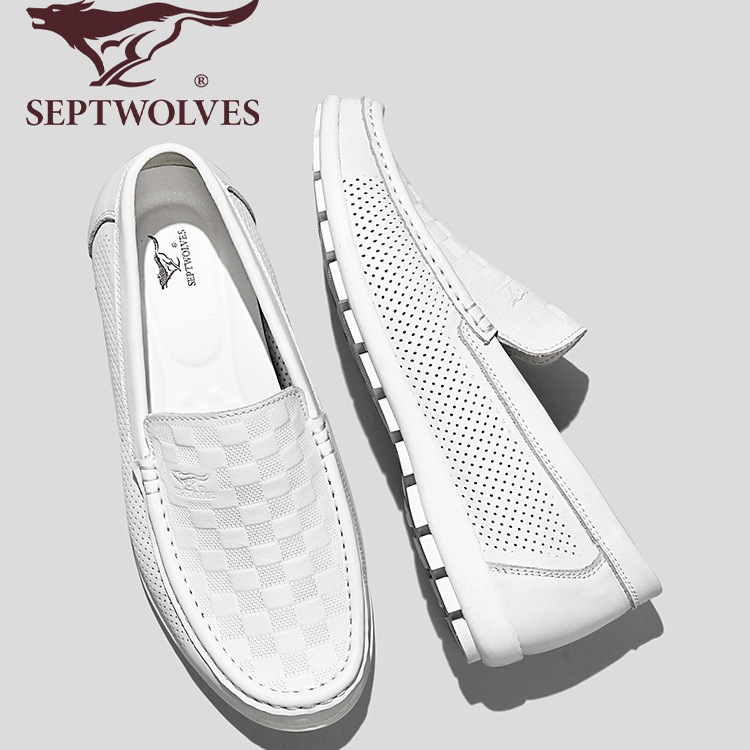 七匹狼凉鞋2025新款男士豆豆鞋