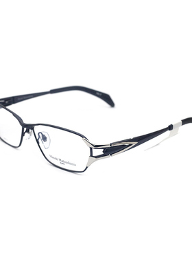 日本Masaki松岛正树眼镜框男超轻纯钛全框商务斯文眼镜架MF-1238