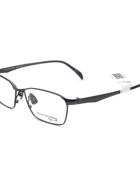 日本Masaki松岛正树眼镜框男超轻纯钛全框商务斯文眼镜架MFT-5039