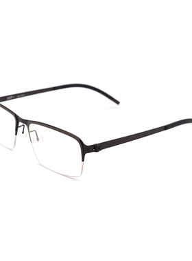 KlarTi克拉钛眼镜架男女款超轻舒适气质半框近视眼镜框KG5127