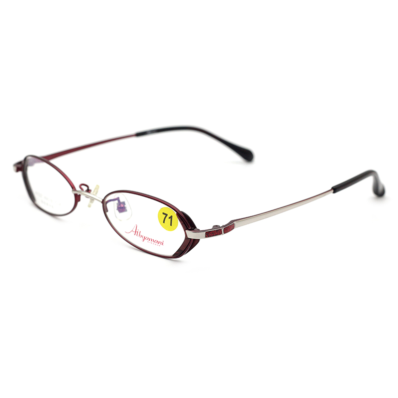 Ai by Amani爱阿玛妮眼镜架女士全框小巧精致时尚可配近视镜A7027