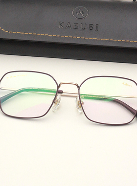 KASUBI卡苏比近视眼镜框男女时尚简约潮款全框镜架配防蓝光 17481