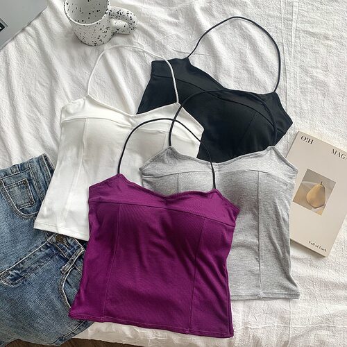 女夏自留爆款推荐美背抹胸辣妹