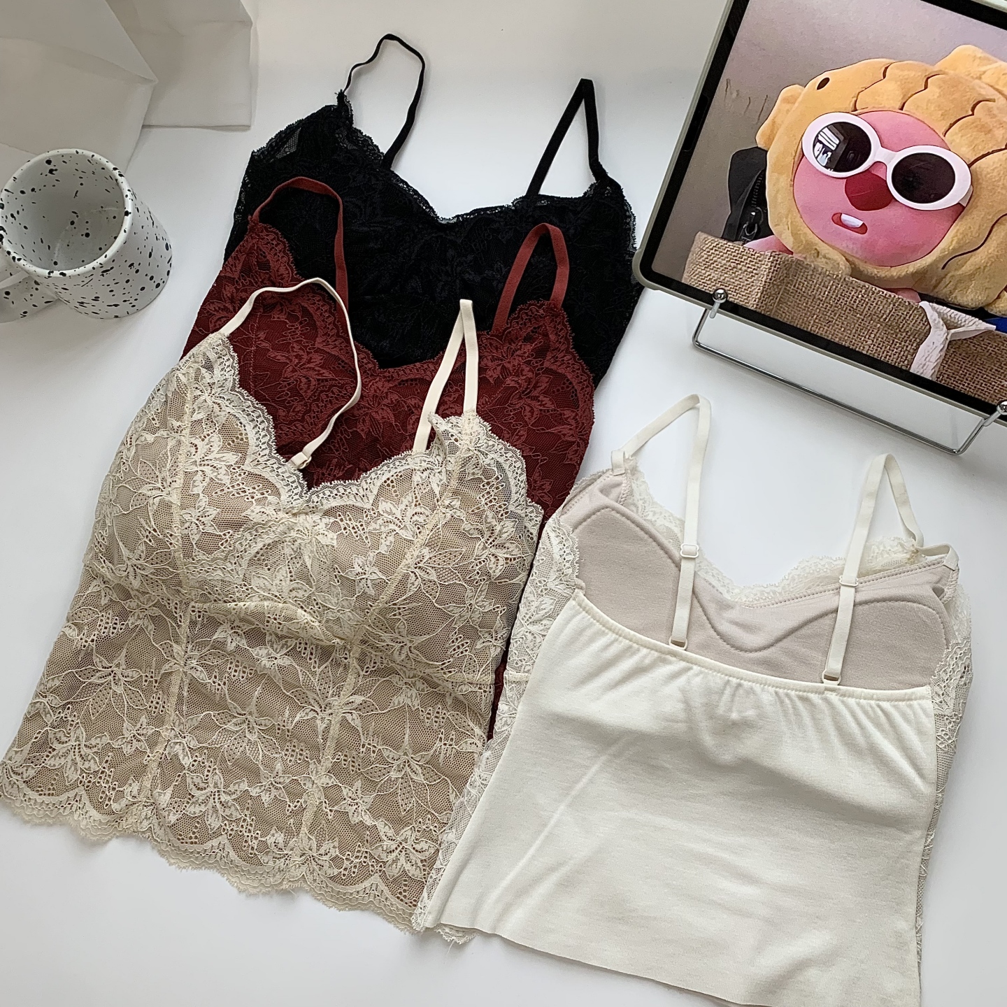 保暖背心内衣女带胸垫