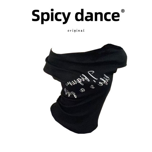 甜辣妹字母印花短袖T恤女装夏季