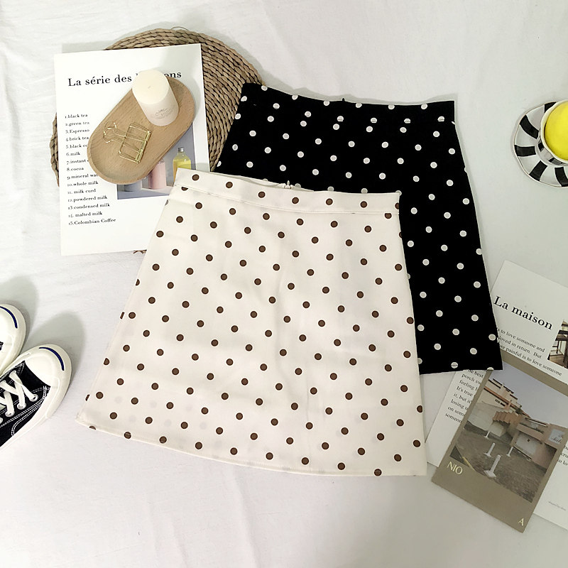 2019 Spring new pattern Korean Edition Paige Wave skirt Short skirt student ins Self cultivation Show thin Skirtin the Women's clothing/Boutique , Skirts  category - from Buy2taobao.com to provide professional Taobao agent buy service