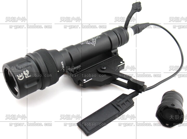 NIGHT-EVO AMERICAN M620V LED 강력한 라이트 전술 손전등 손전등 쥐 꼬리 버튼 듀얼 컨트롤 헬멧 라이트 샌드