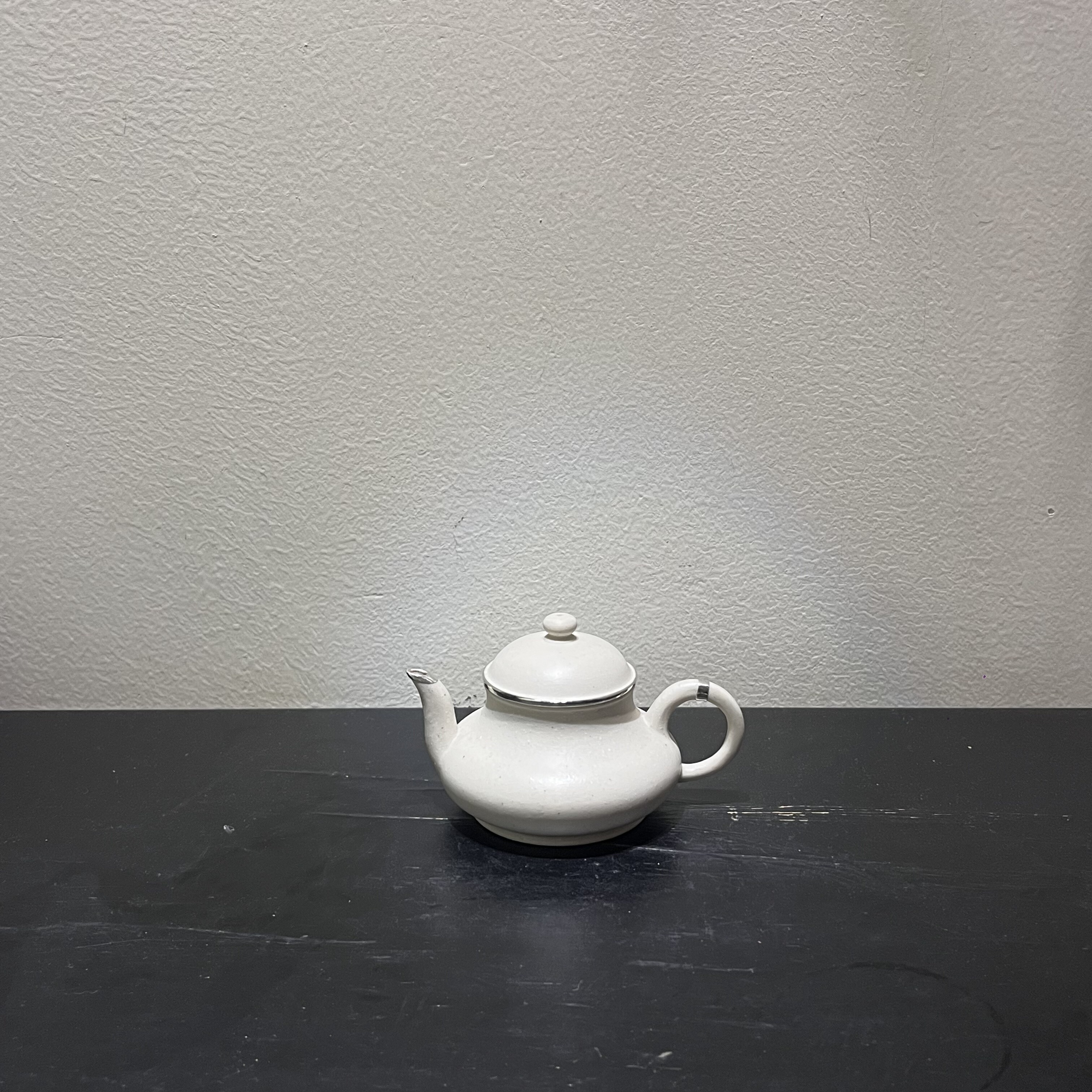包银·无双君德壶 陈继湘白玉段潮州手拉壶文人茶器孟臣壶