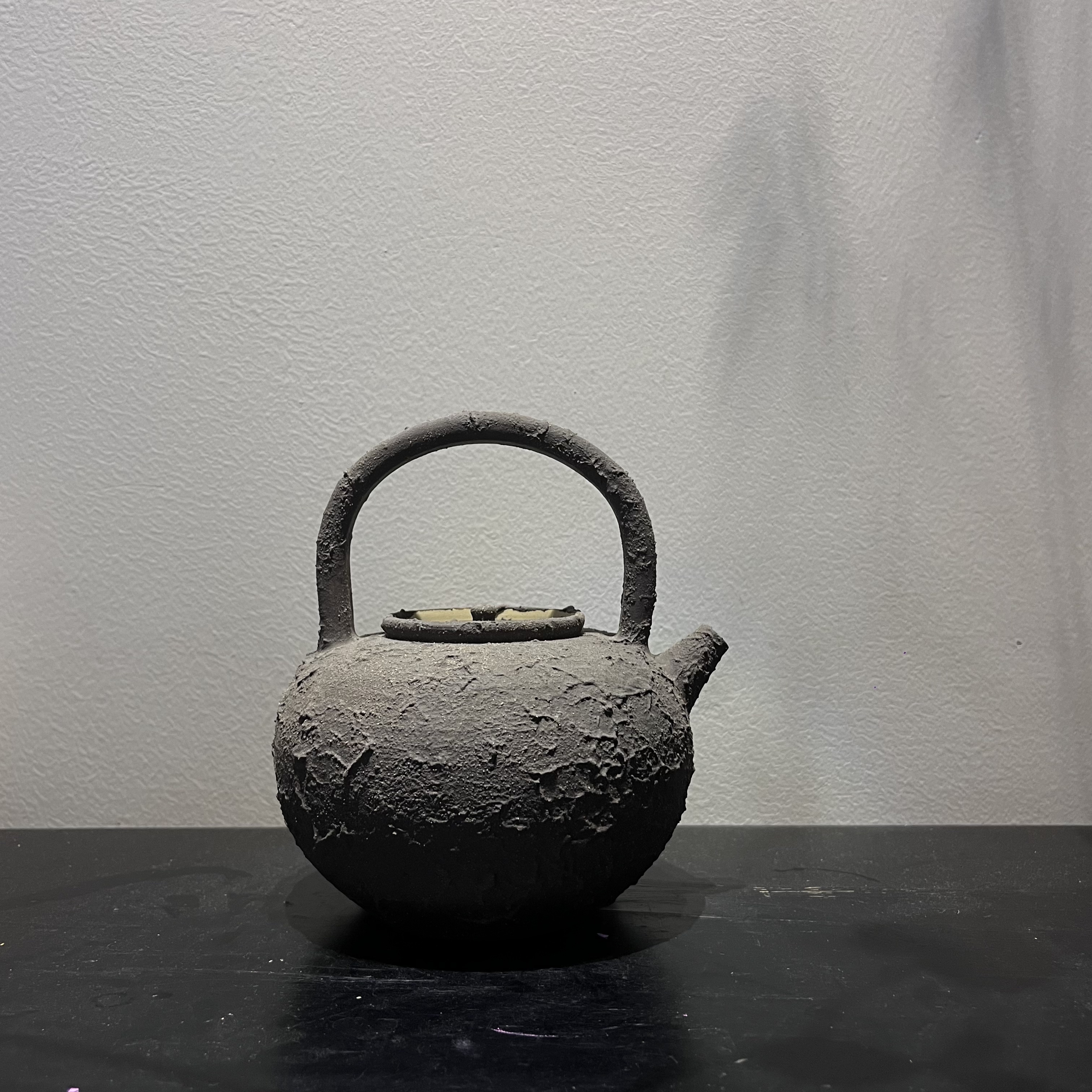 苹果铫·月球表面肌理感 叶乔洪梓训潮州手拉壶砂铫壶