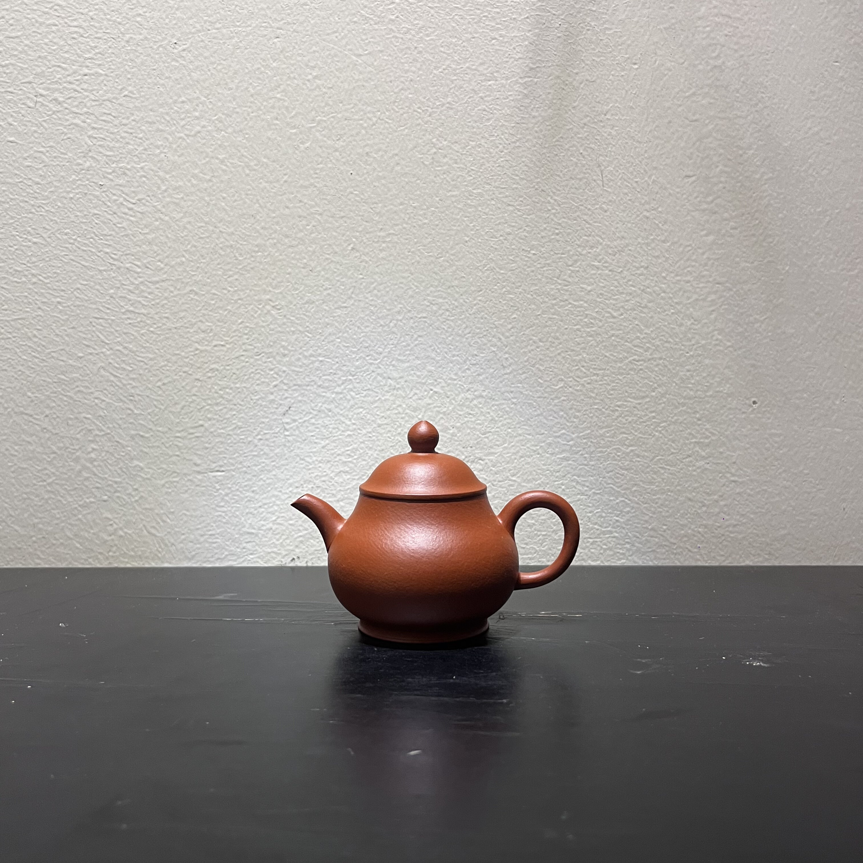 潘壶·蔡典举制 潮州手拉朱泥壶孟臣壶小品紫砂壶图片