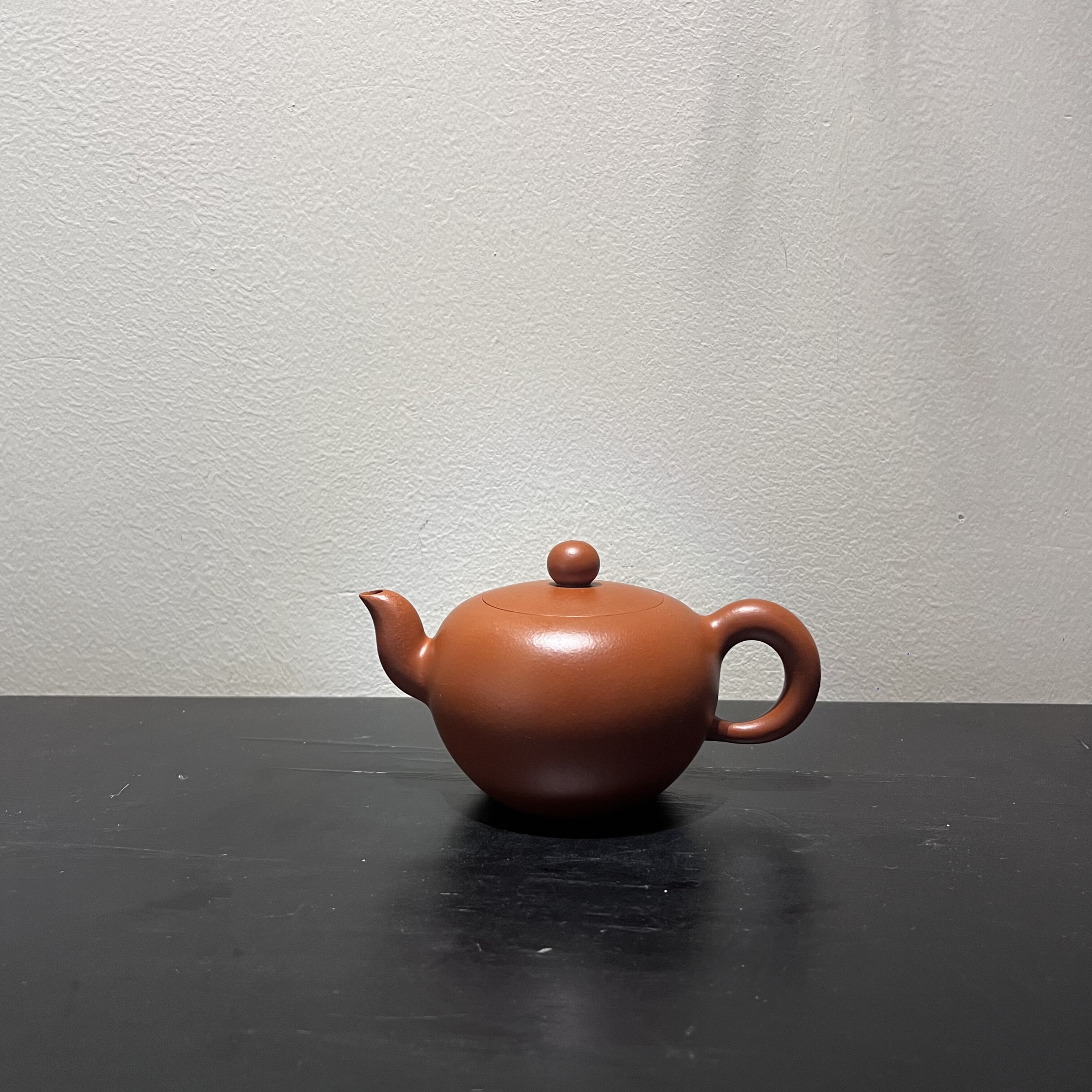 和盈壶·吴义永制 正高工潮州手拉壶明德园朱泥传统工夫茶器