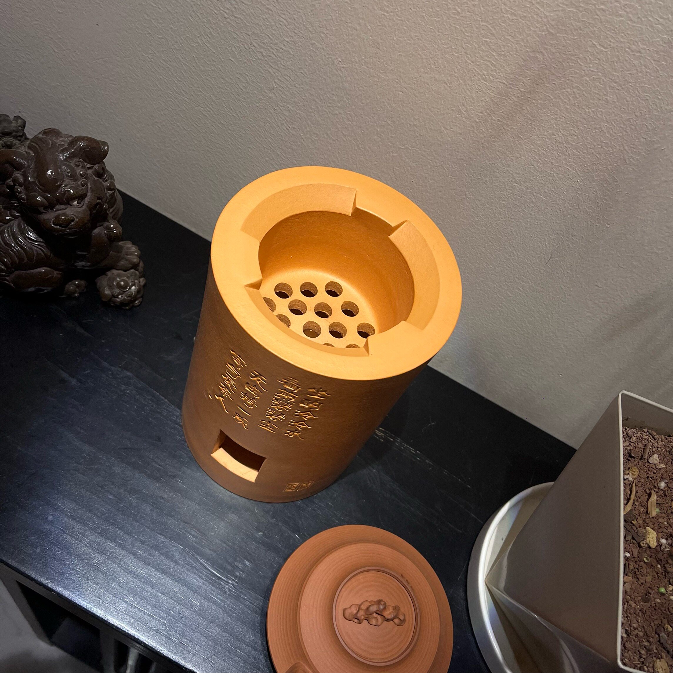 诗文扶摇炉·龙桂强制 红泥小火炉潮州工夫茶炉文人工夫茶器炭炉