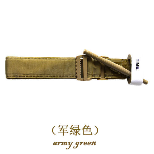出口美军cat止血带军绿色压式