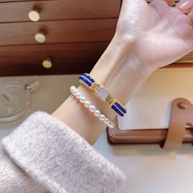 SL164•复古轻奢ins风显白串珠手镯纯手工手链（材料包&成品）