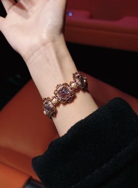 SL176•中世纪复古宫廷风伊斯特串珠手链（材料包&成品）