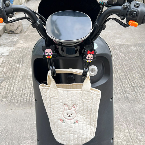 电动车挂钩前置通用摩托车外卖勾