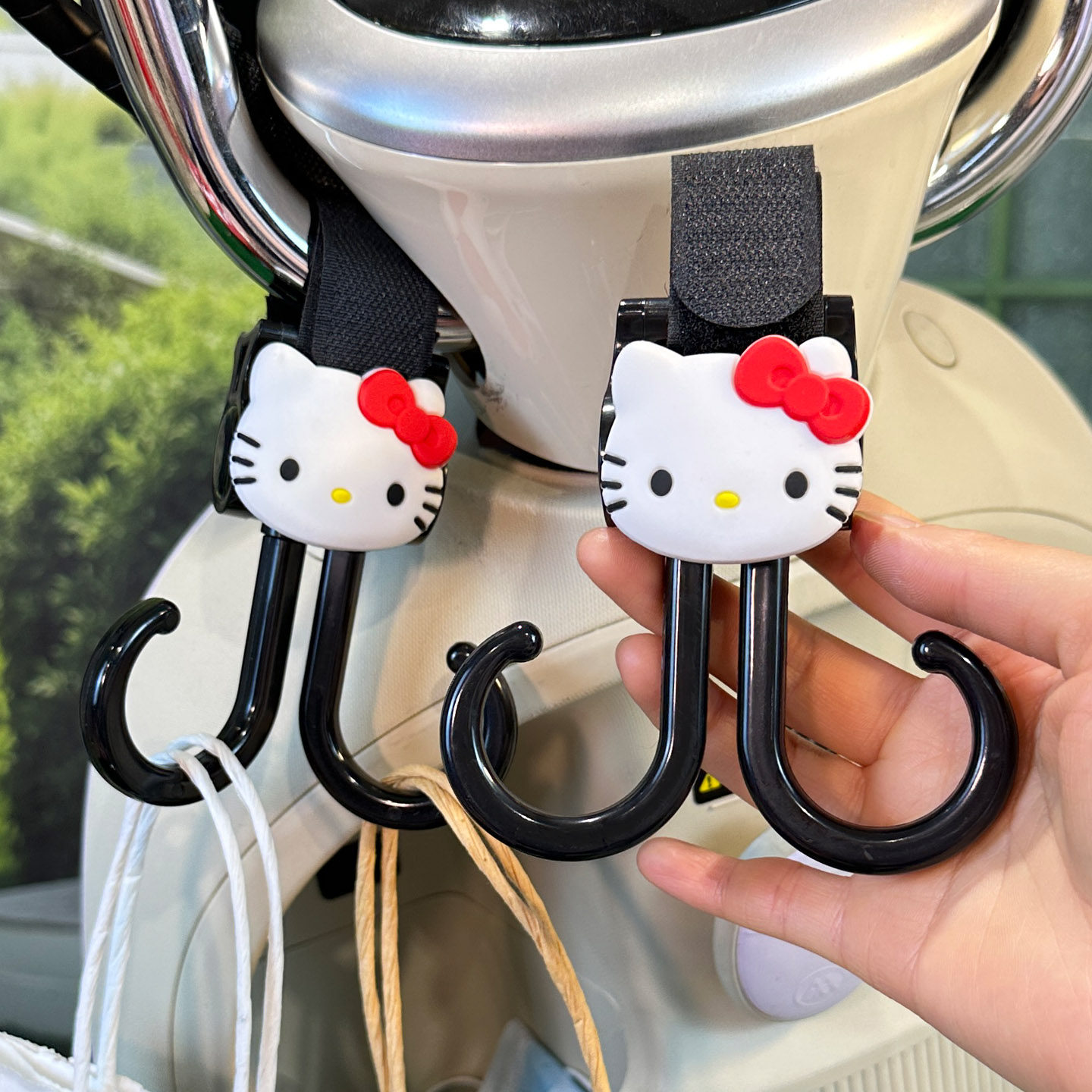 新款挂钩电动车前置通用免打孔