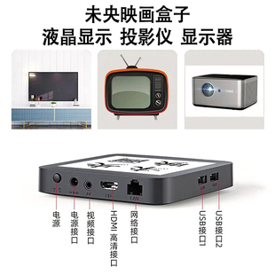 网络机顶盒智能电视机盒子高清安卓系统5G无线WiFi语音4K蓝牙投屏