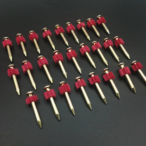 墙钉 水泥钉子 27-32mm 空调挂钉 射钉 水泥钢钉相框挂画钉子包邮